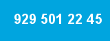 929 501 22 45 929 501 22 45